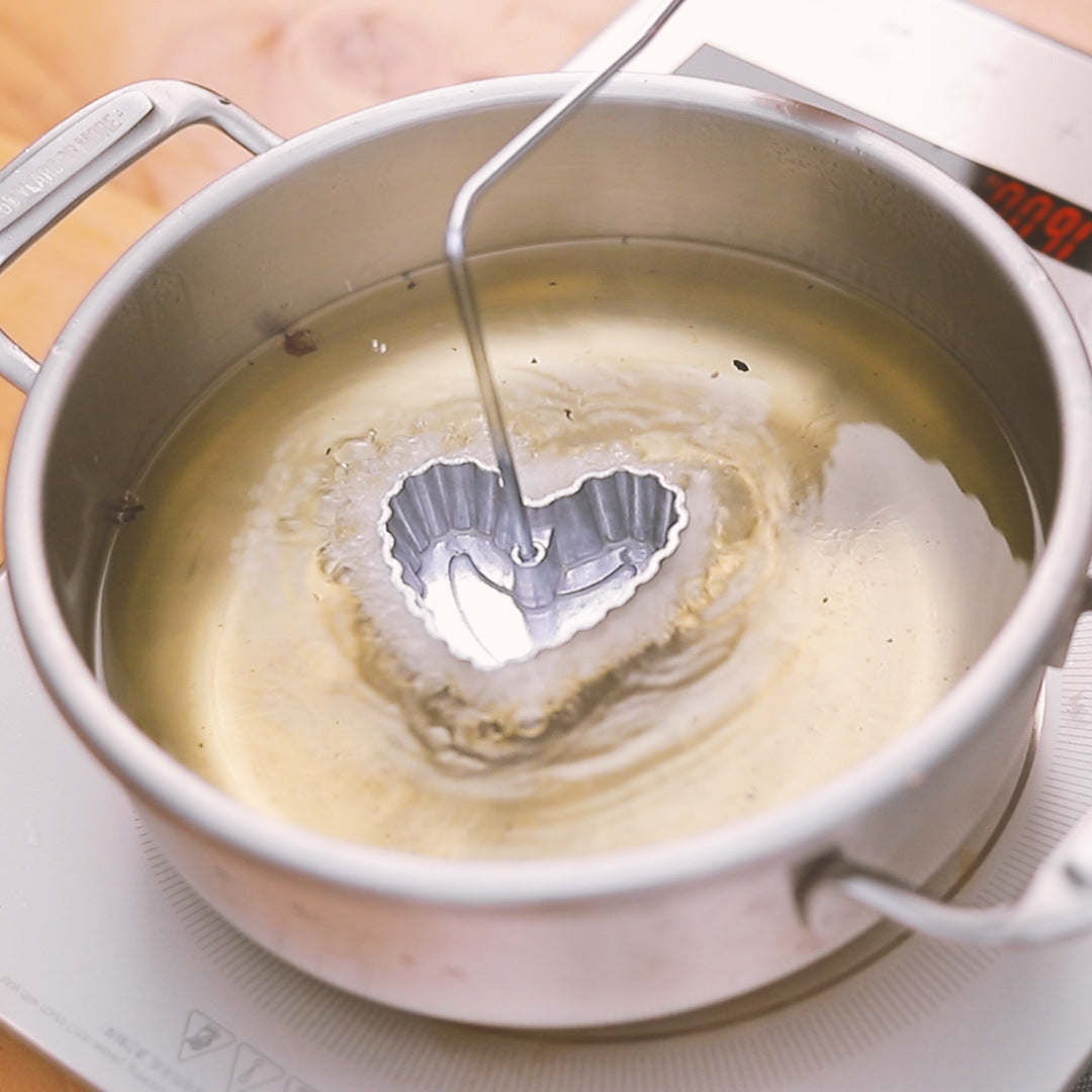 Wholesale Oil Pier Radish Shredded Shrimp Cake Spoon Deep-fried Mold Aluminum Alloy Non-stick Spoon